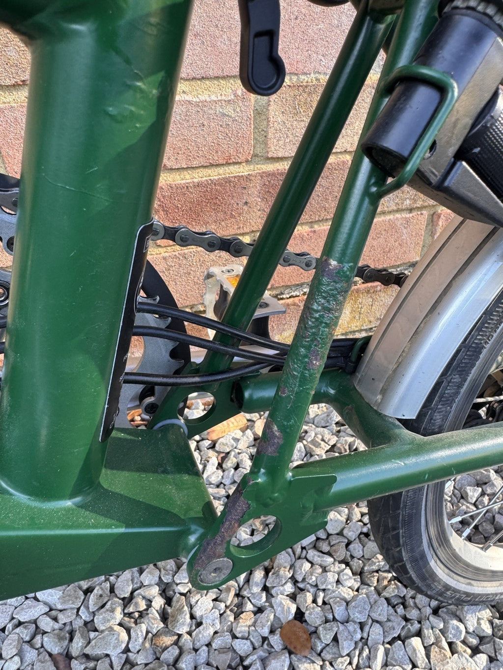 Brompton S6L 6-speed folding bike, 2018, racing green