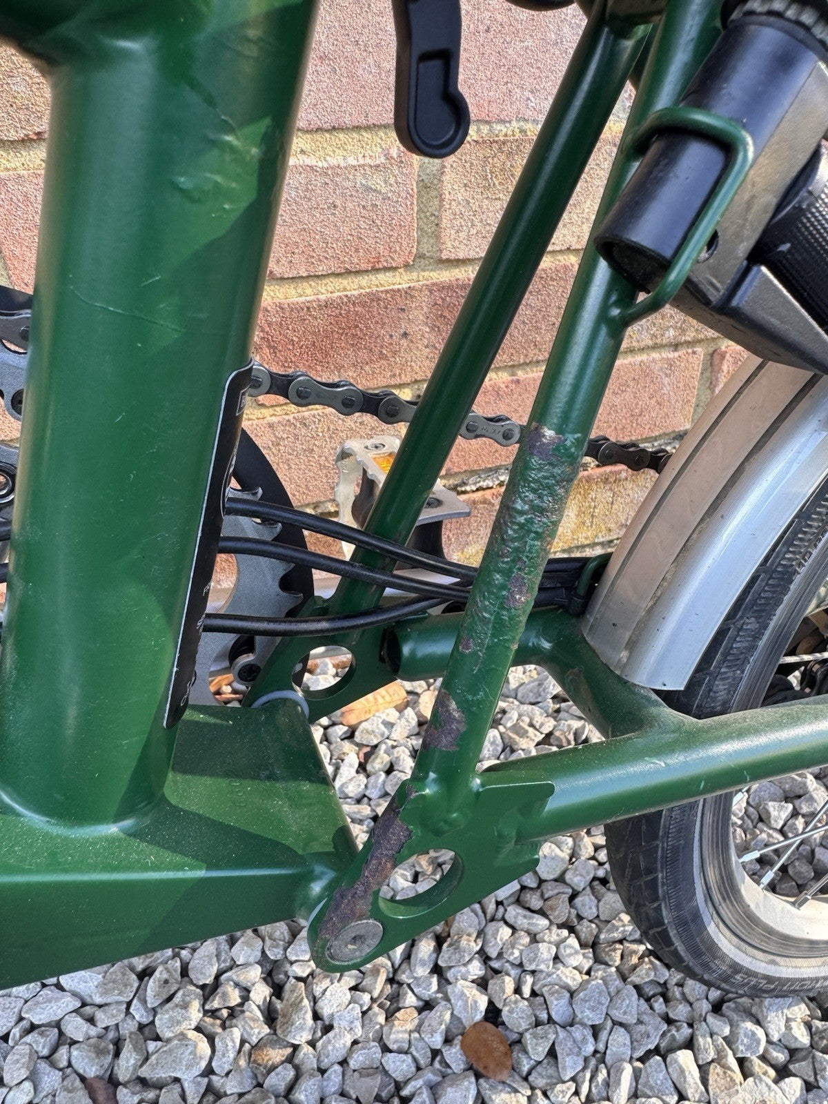 Brompton S6L 6-speed folding bike, 2018, racing green