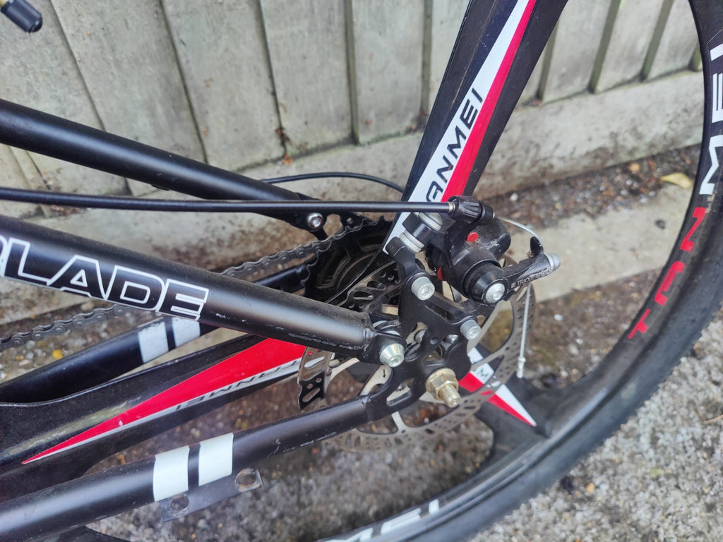Trioblade 650B Folding MTB 21 Speed Full Suspension Disc Brakes - Needs Repair
