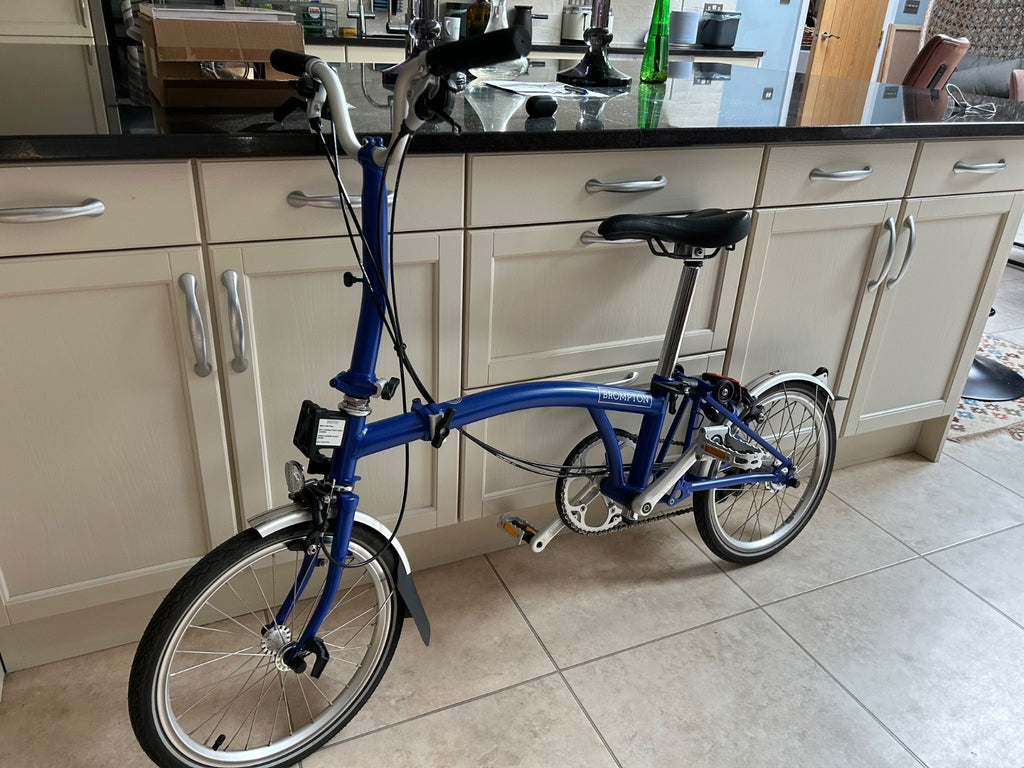 Brompton C line 2 speed (Blue) - brand new and never ridden