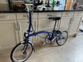 Brompton C line 2 speed (Blue) - brand new and never ridden