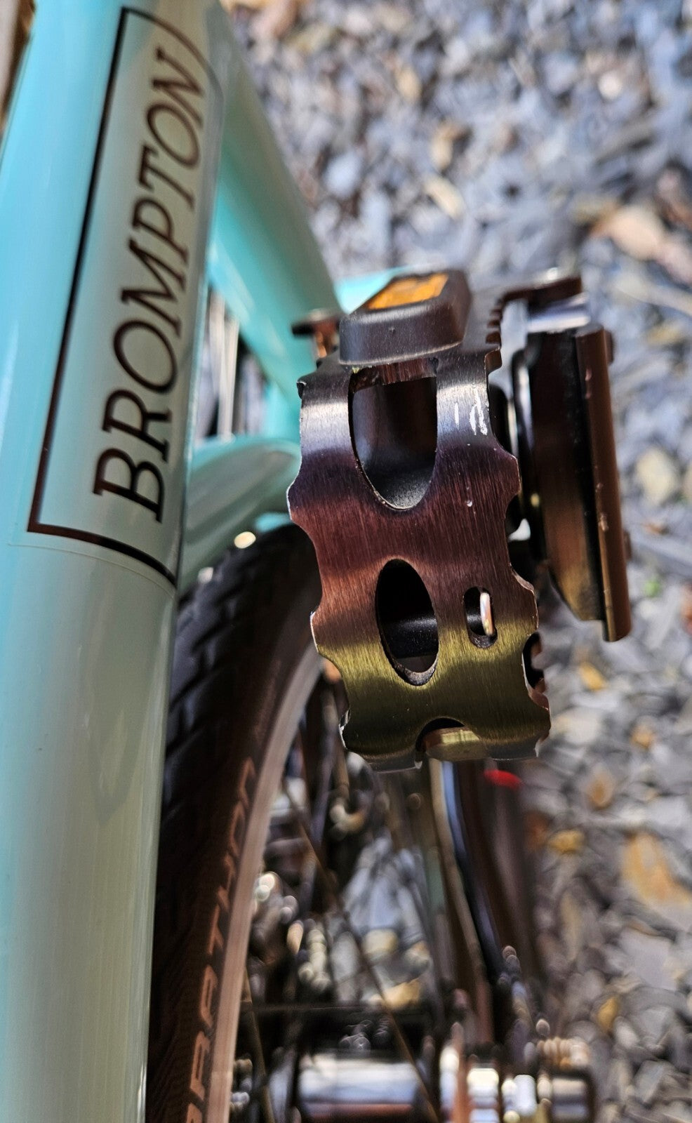 Brompton C Line Explore M6L Black Edition Turkish Green Excellent