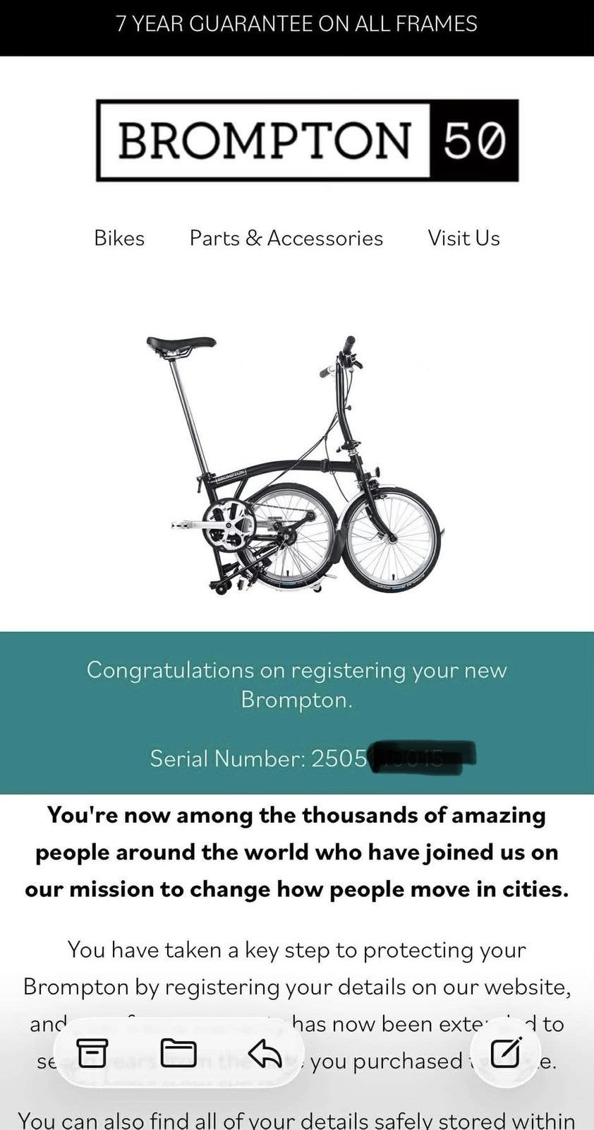 Brompton G Line -e- With Roller Frame Forest Green Medium