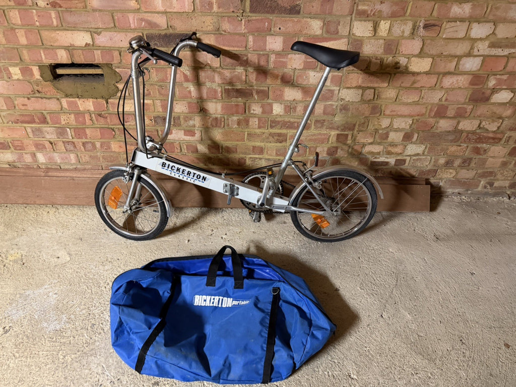 Vintage Bickerton Folding Bike ~ GOOD COND ~Famous Lightweight Aluminium Classic