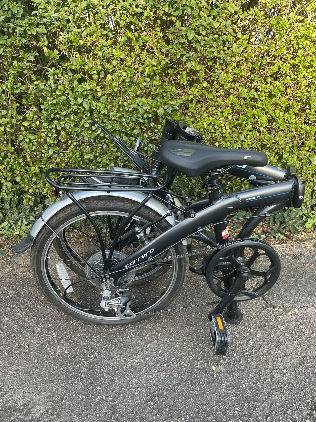 Carrera Intercity Folding Bike Black