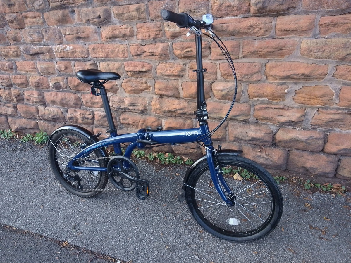 Tern Link B7 Folding Bike 20-inch - Blue VCG