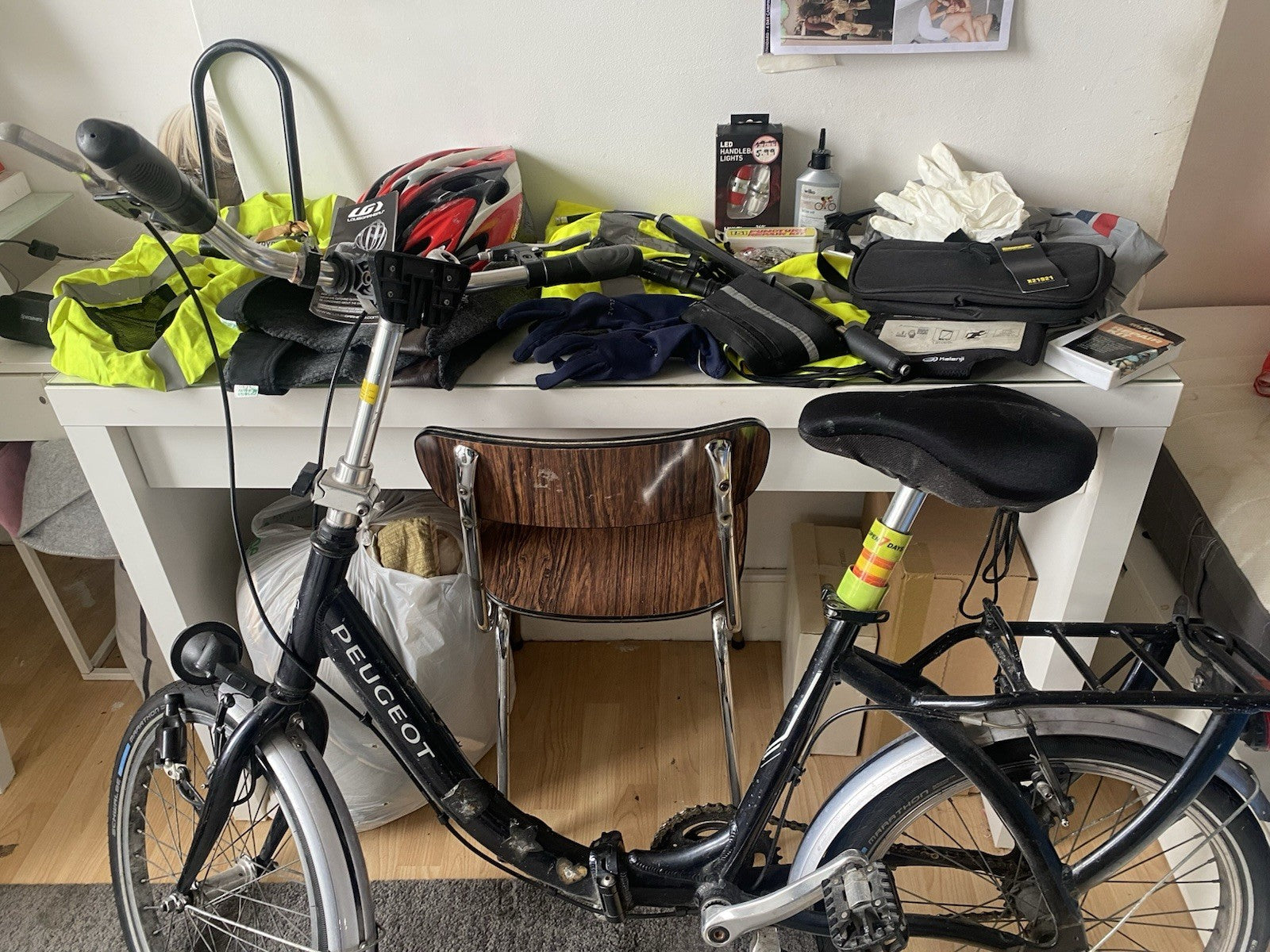 Bike Folding by Peugeot Cycling Bike Bundle Accessories
