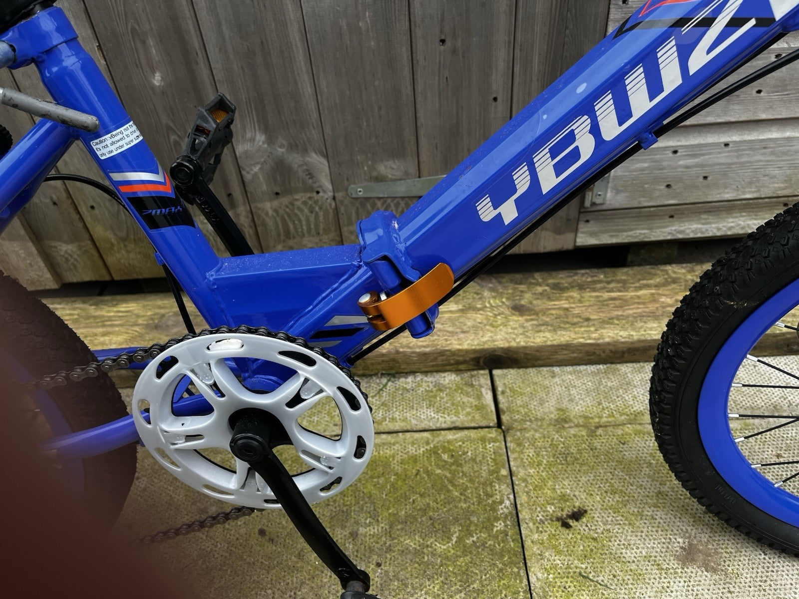 Unisex Folding Kids Bike 16 Inch