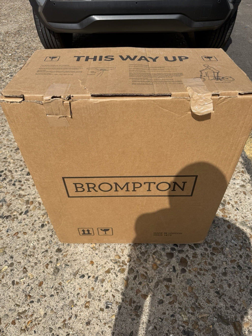 Brompton C Line Explore M6L 6 Speed Folding Bike Black 2024 fresh BOXED