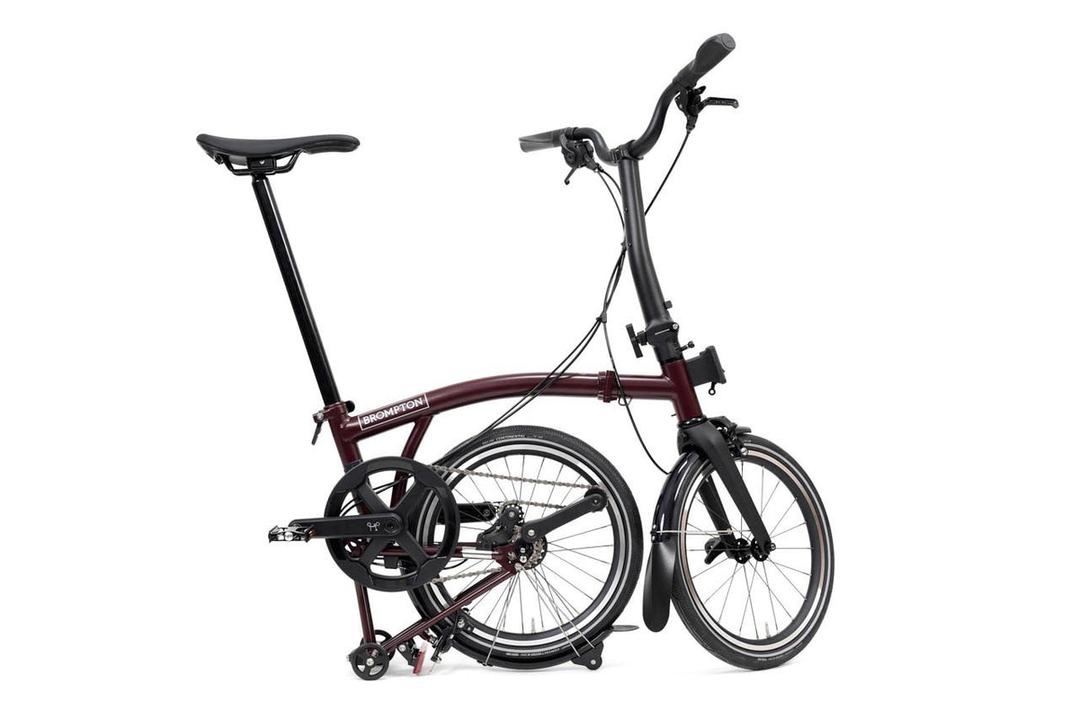 Brompton P Line - 4-speed 2026 Folding Bike, Plum Colour, Brand New