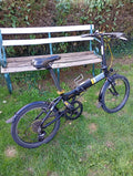 Dahon Vitesse D8 Aluminium Folding Bike 20" Black Wheels, 8-Speed Shimano Altus