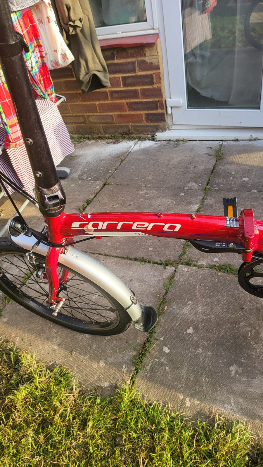 Red Career Foldable Lightweight Bicycle Bike