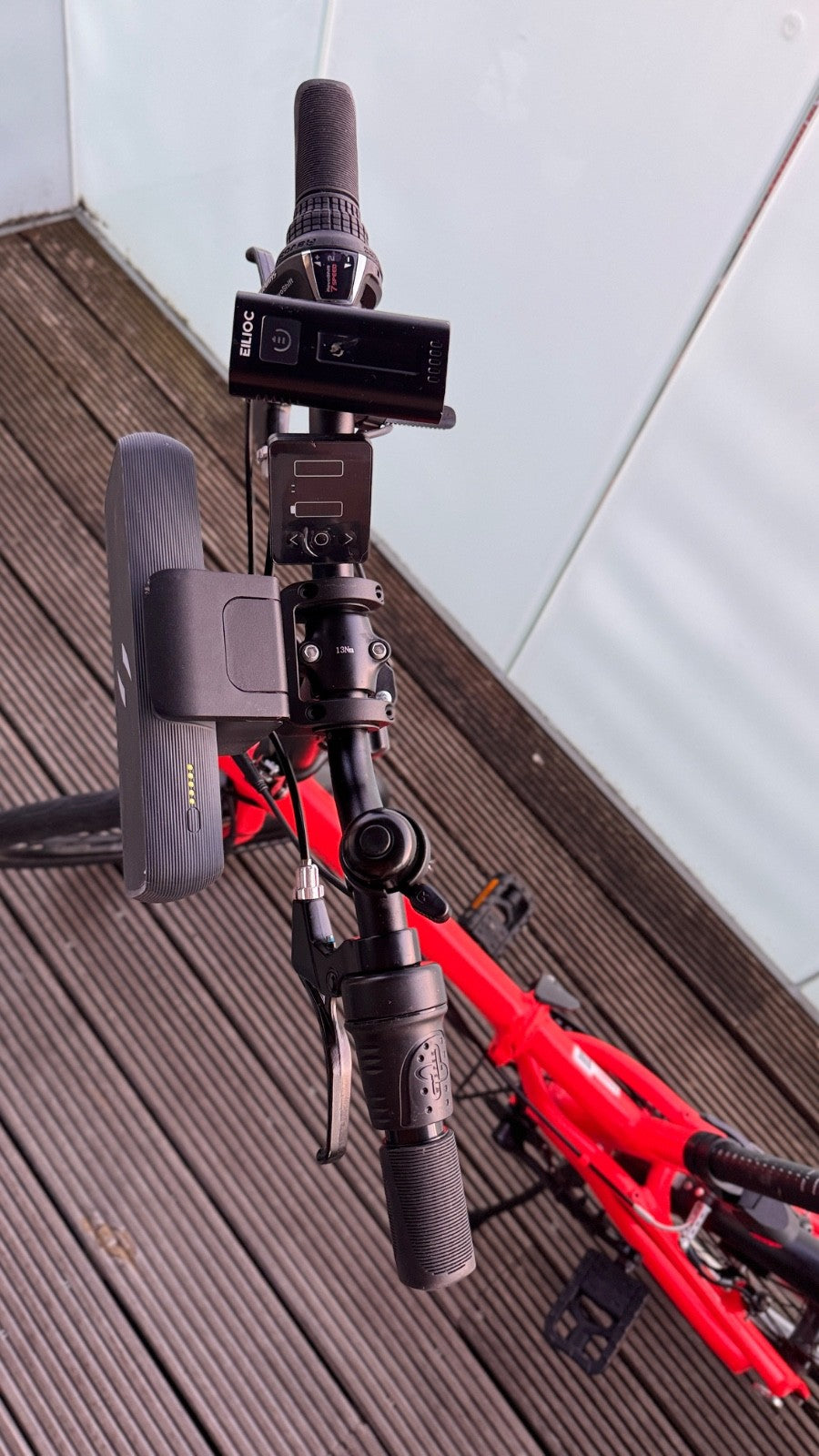 Oxylane Folding Bike with Swytch Max E-Kit