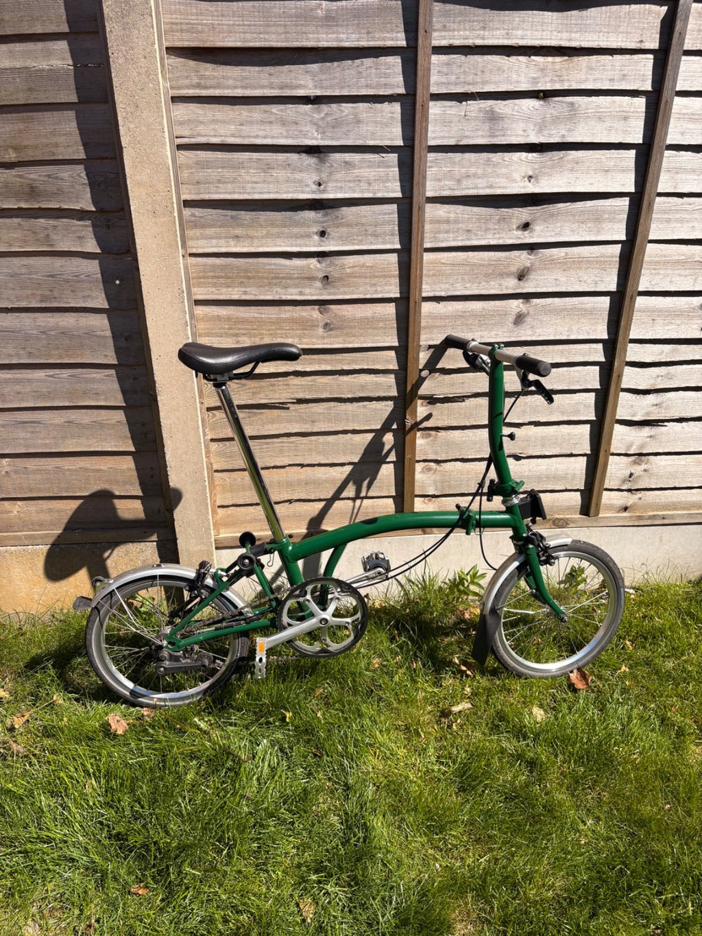 Brompton S2L Folding Bike - 2 Speed - Racing Green - 2019