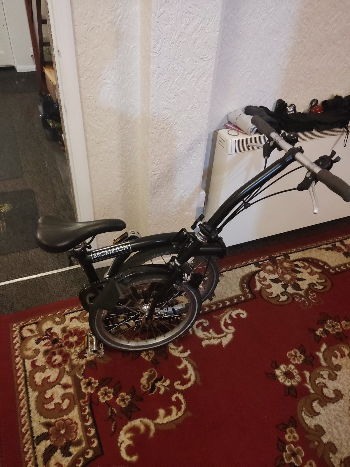 Folding Bikes Brompton 6 Speed Folding Bike Lightweight Aluminum Alloy