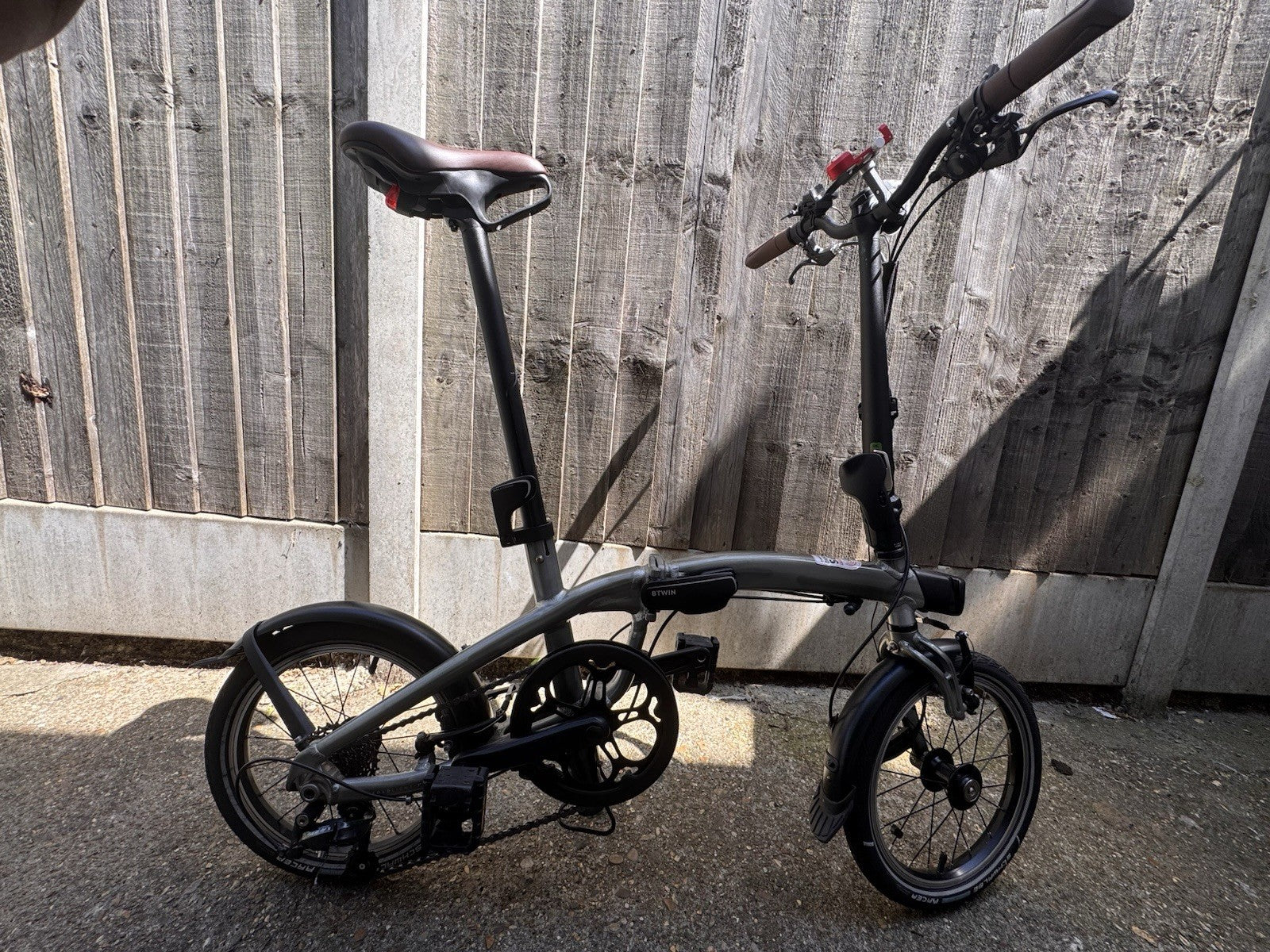 B'TWIN 20 1 sec folding bike