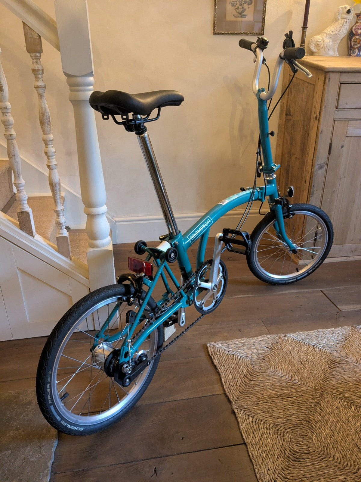 Brompton B75 Folding Bike, Very Light Use, Always Stored Indoors.