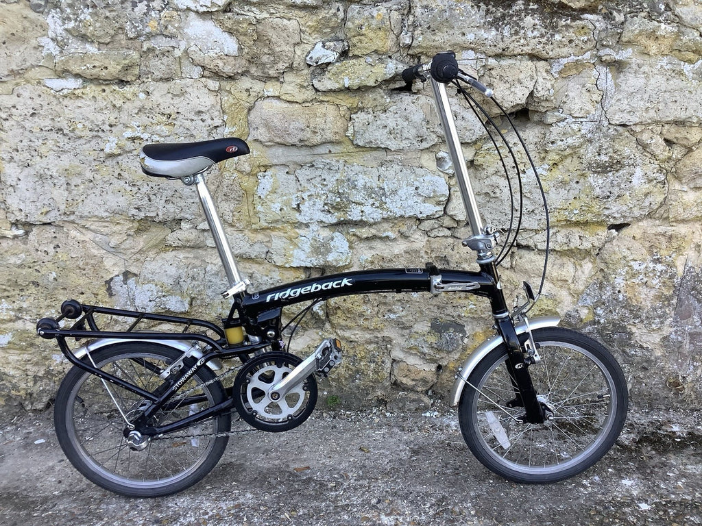 Ridgeback Stowaway Tri-Fold 3-Way Folding Bike  UK DELIVERY
