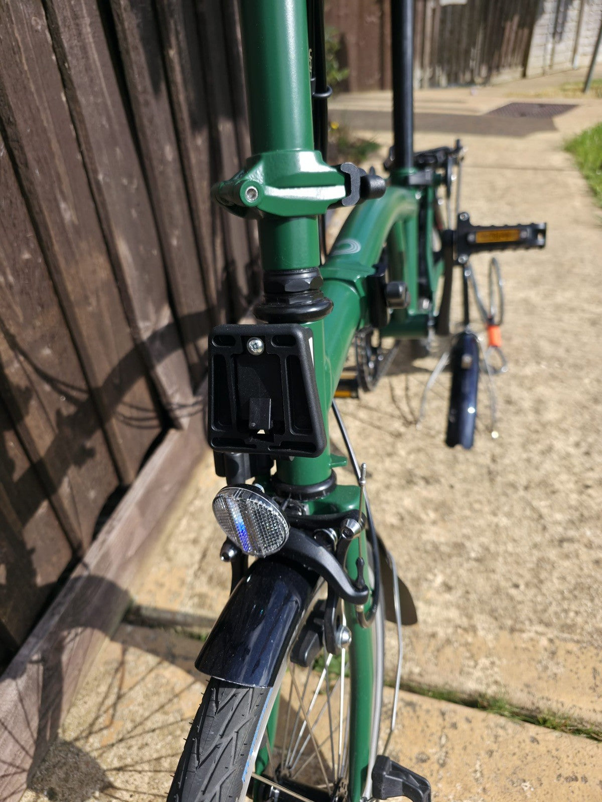 Brompton C Line 12-Speed hi Bar 2026 Racing Green Folding Bike