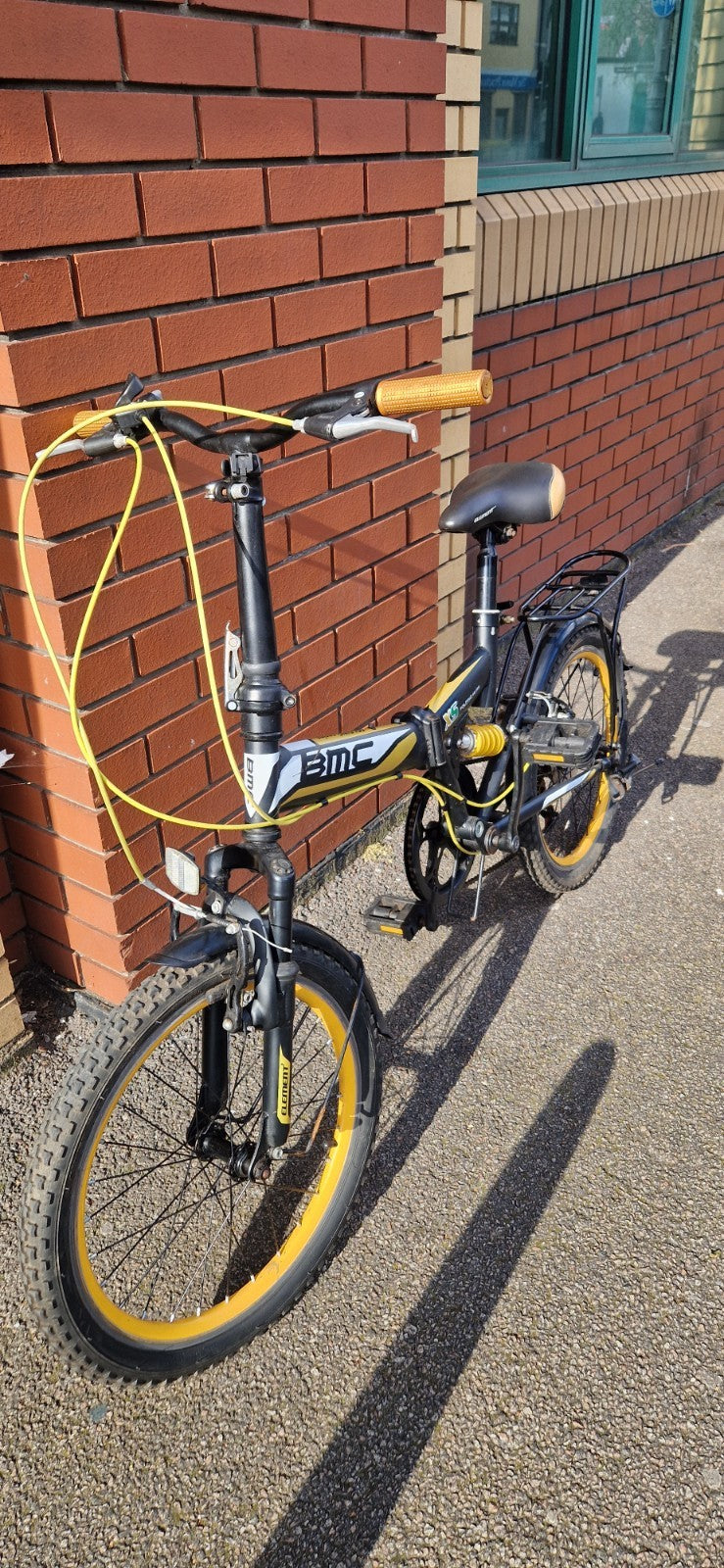 BMC XS Folding Series Black And Yellow | 7 Speed | Front And Rear Suspension New