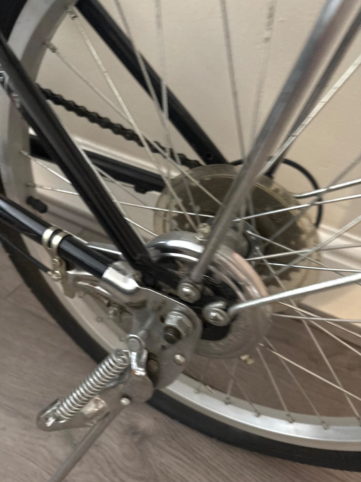 SUNLOVA Folding Bike 20” - Black and Grey