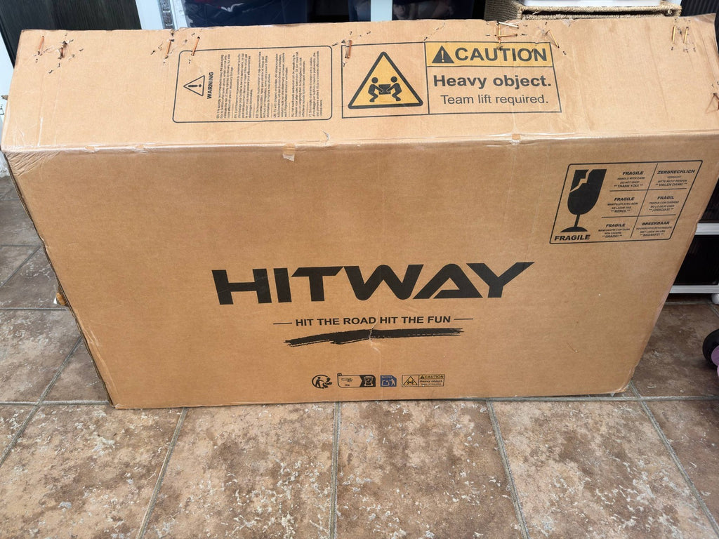 HITWAY BK5S 16 Inch Folding Bike 100km Range Black