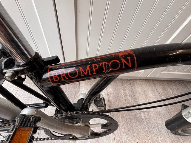 Brompton Folding Bike - 3 Speed -  Elderly and needs some love and attention