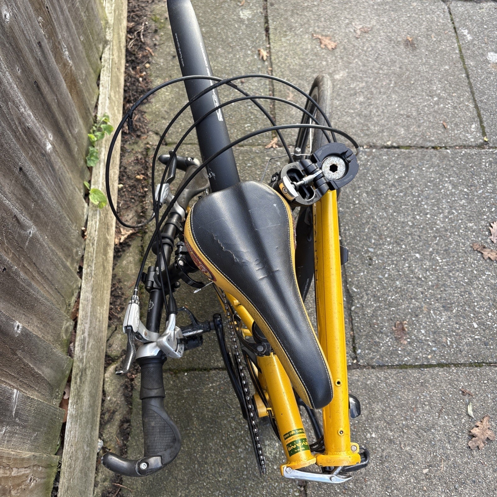 Dahon Speed Pro -7 Speed Folding Bike In Yellow
