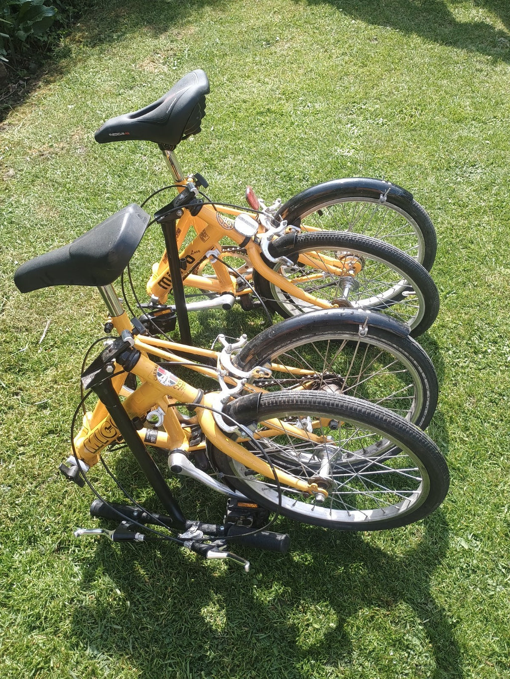 x2 Brilliant bycicles Micro folding bikes