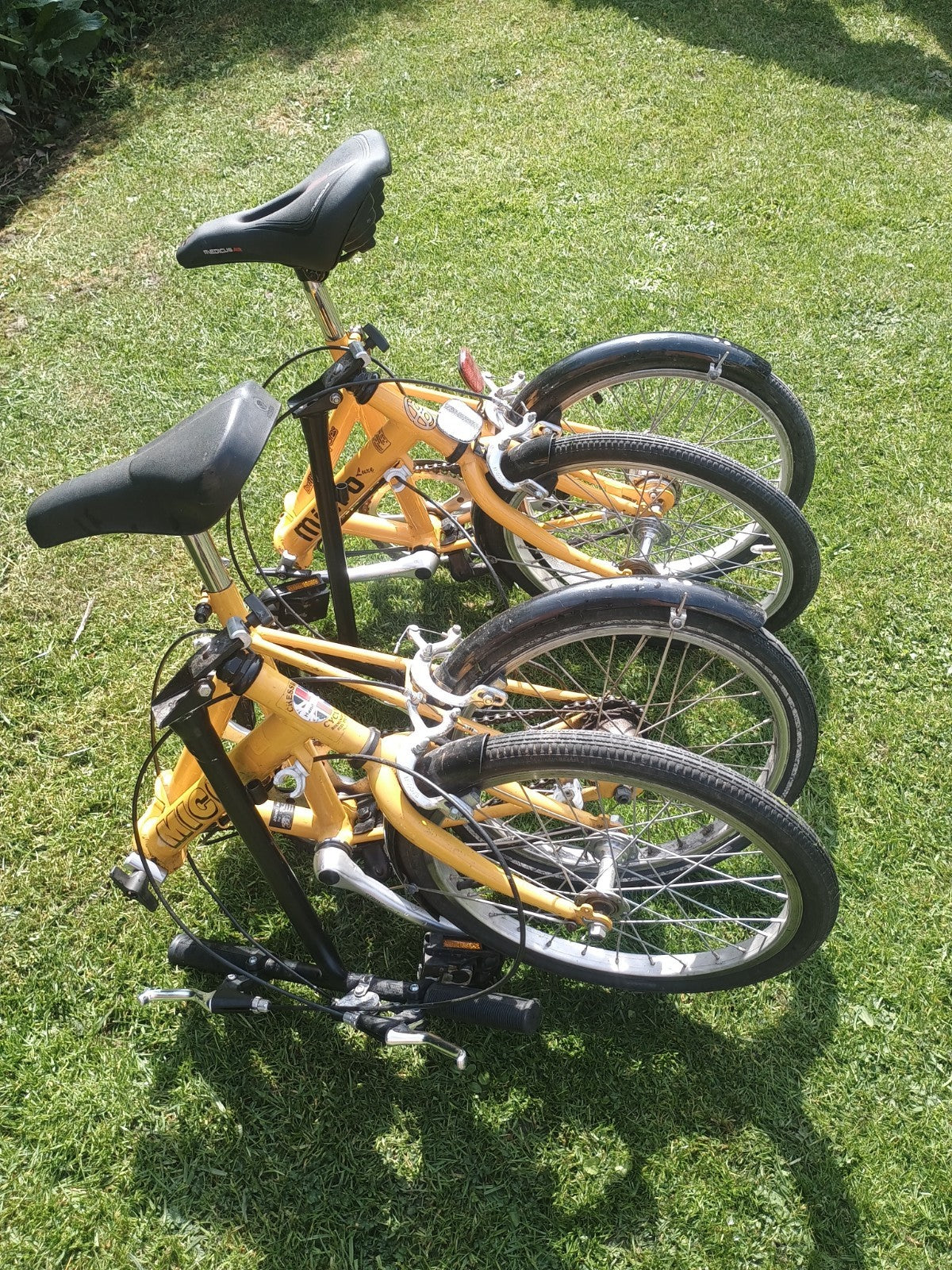 x2 Brilliant bycicles Micro folding bikes