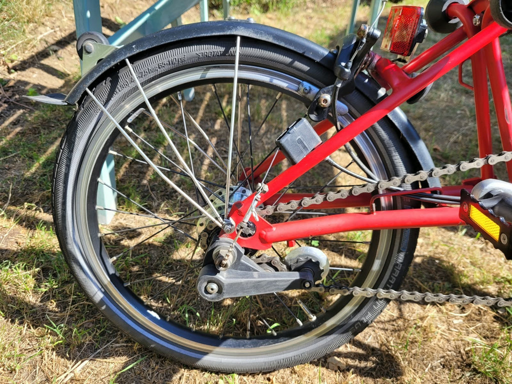 Brompton S3L Folding Bike Sturmey-Archer 5-Speed Hub S-Type Bars Mudguards