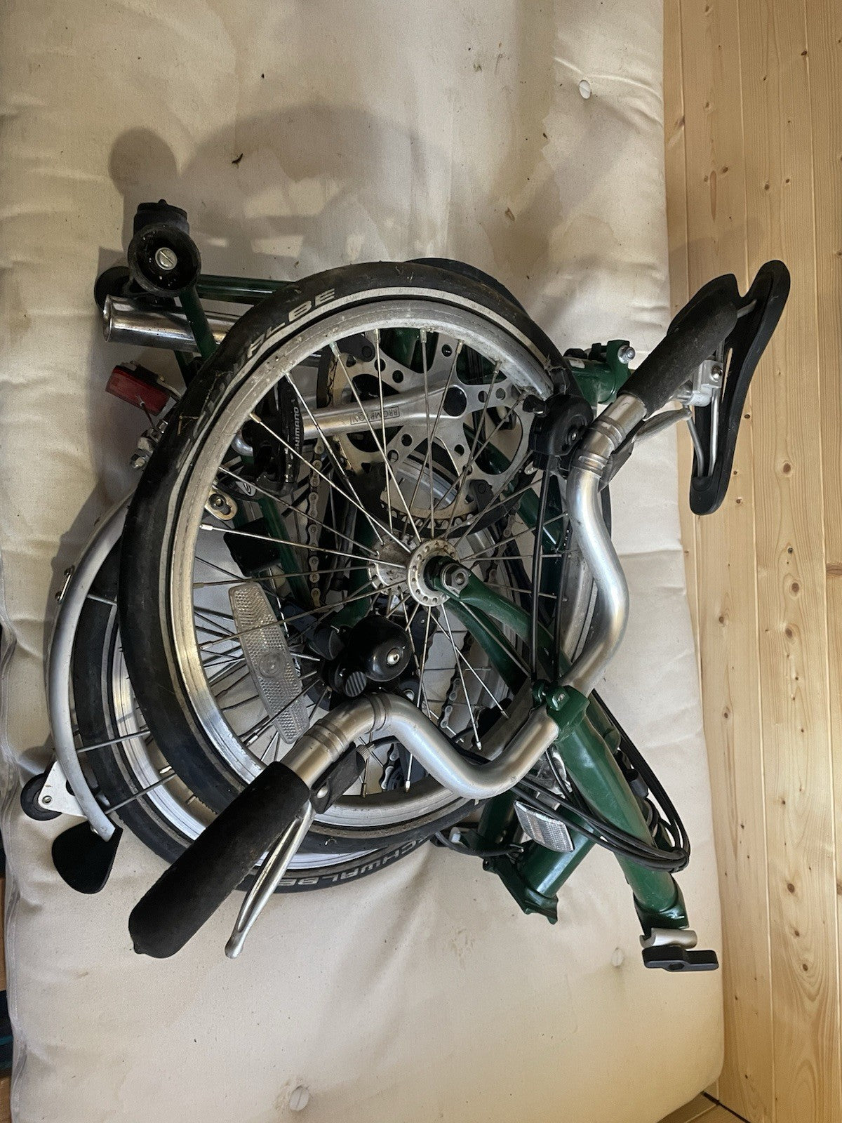 Brompton Folding Bike 3-Speed Racing Green