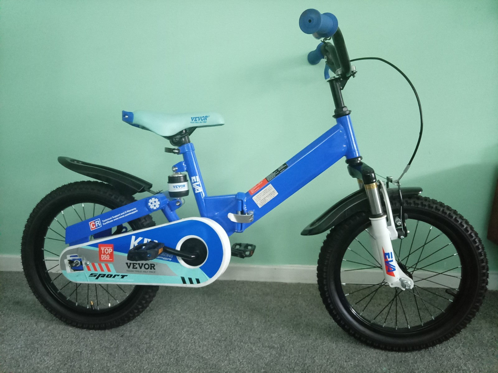 Unisex Kids Folding Bike