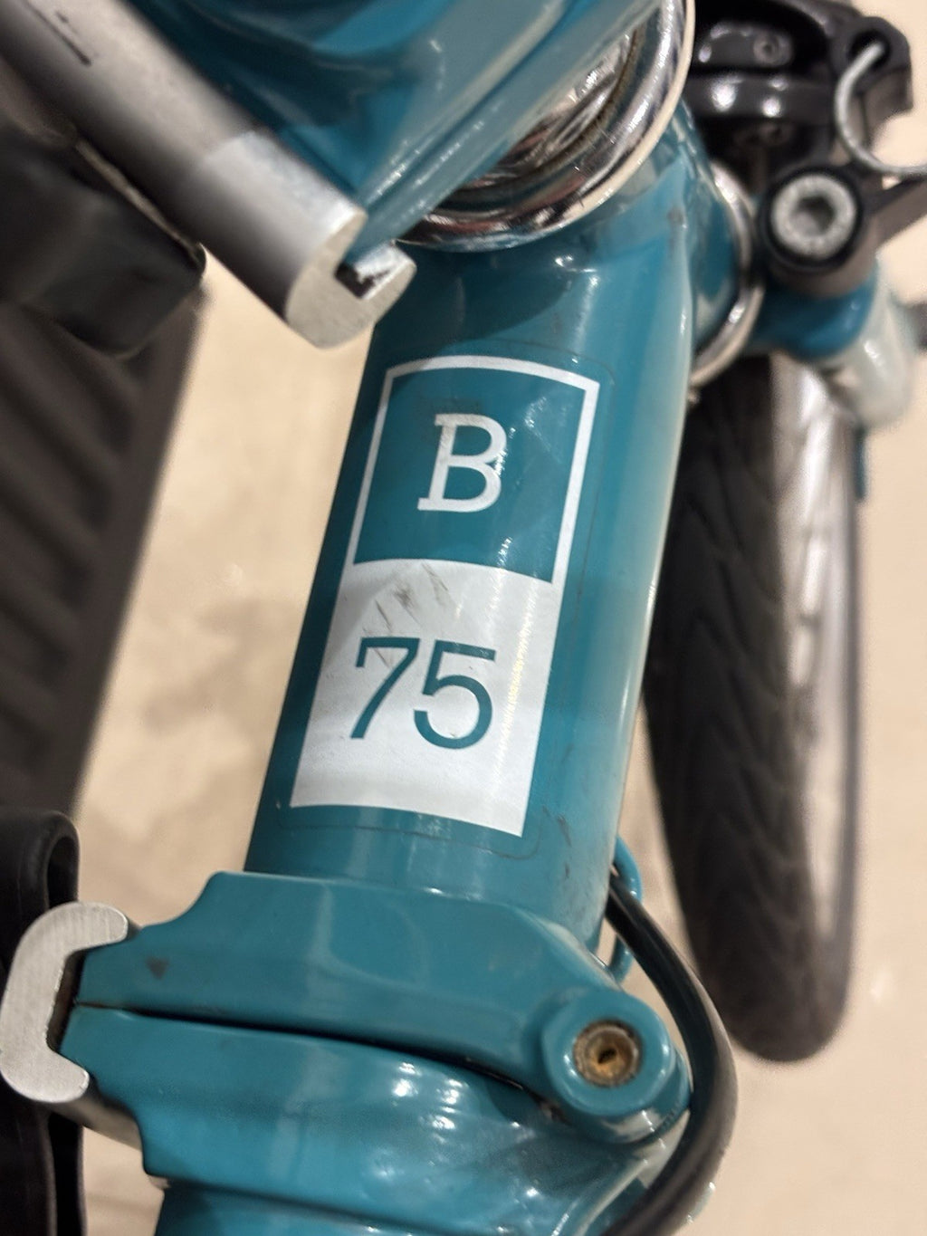 Brompton B75 Folding Bike