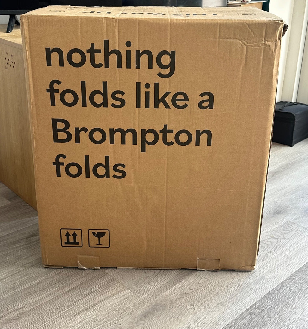 NEW Brompton C Line 4 Speed Folding Bike Black Mid Bar 2026 Unused