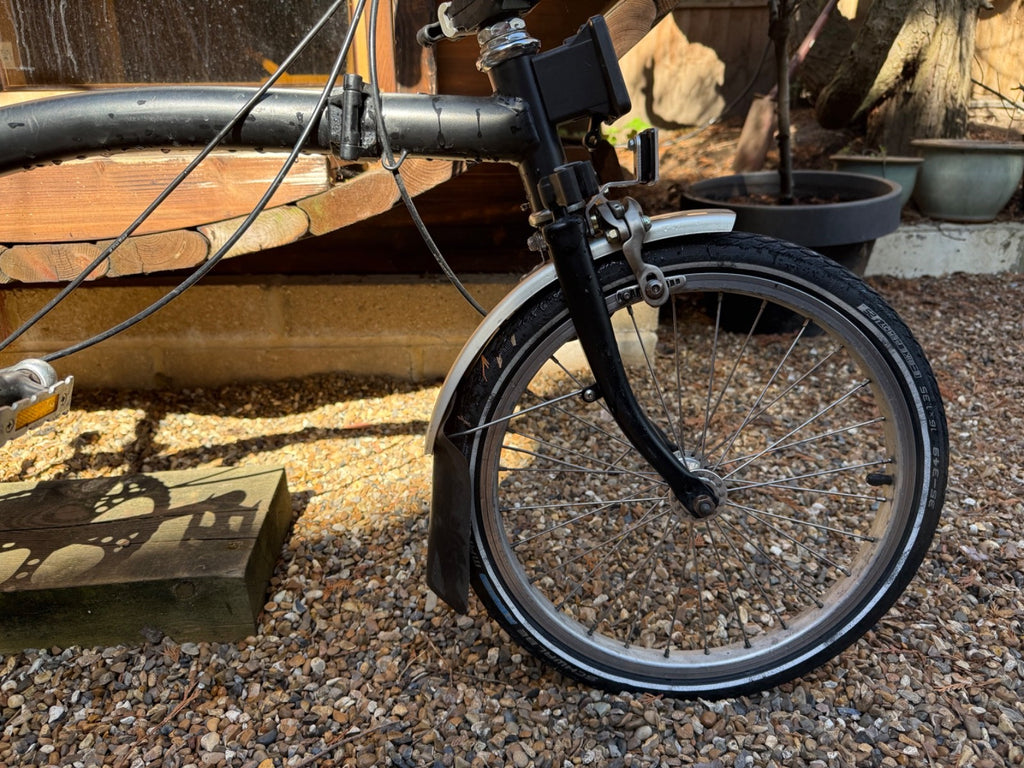 Iconic Brompton M6R Folding Bike 3 Speed Gloss Black The Ultimate London Commute