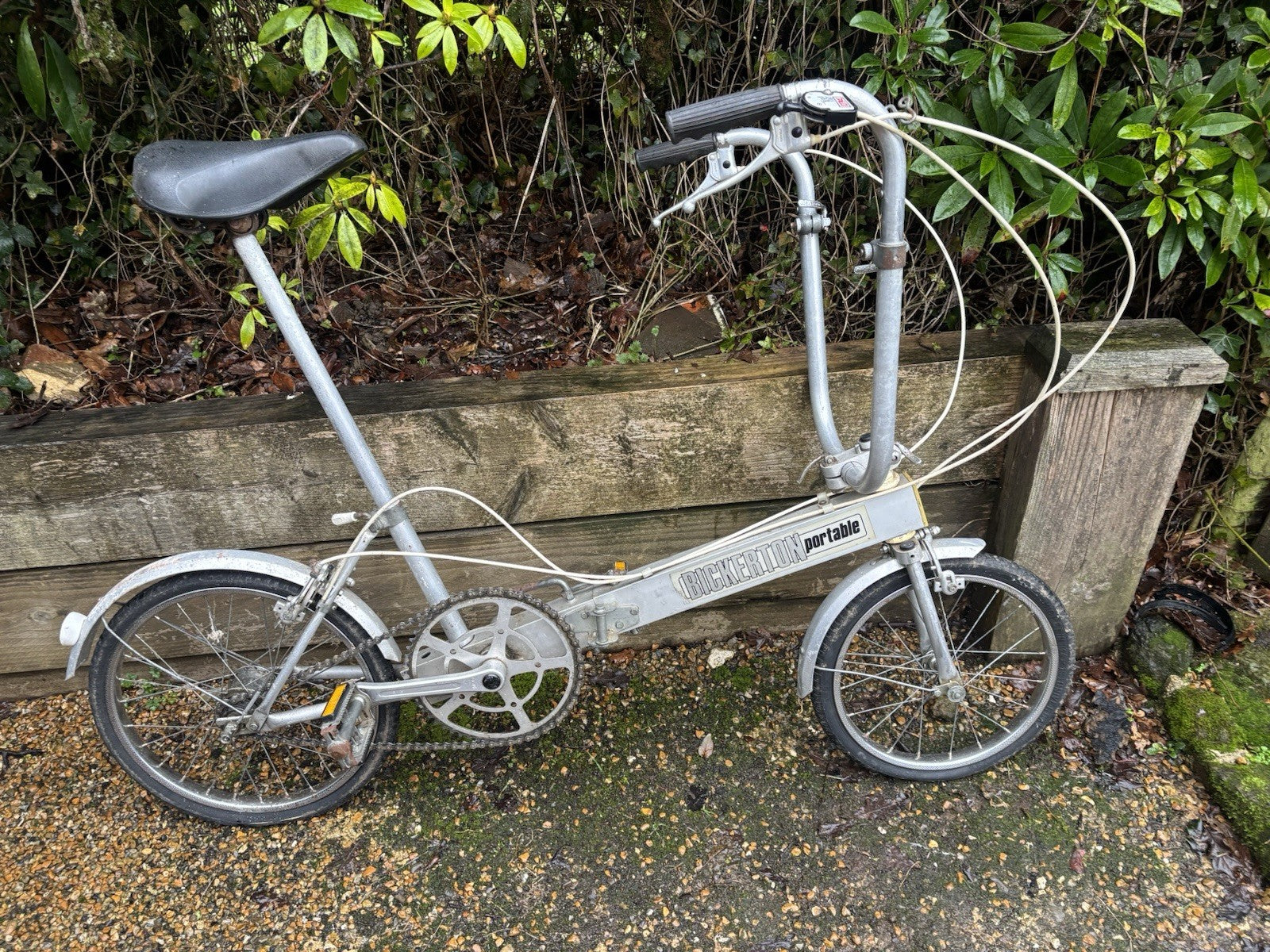 Vintage Bickerton Folding Bike ~Famous Lightweight Aluminium Classic