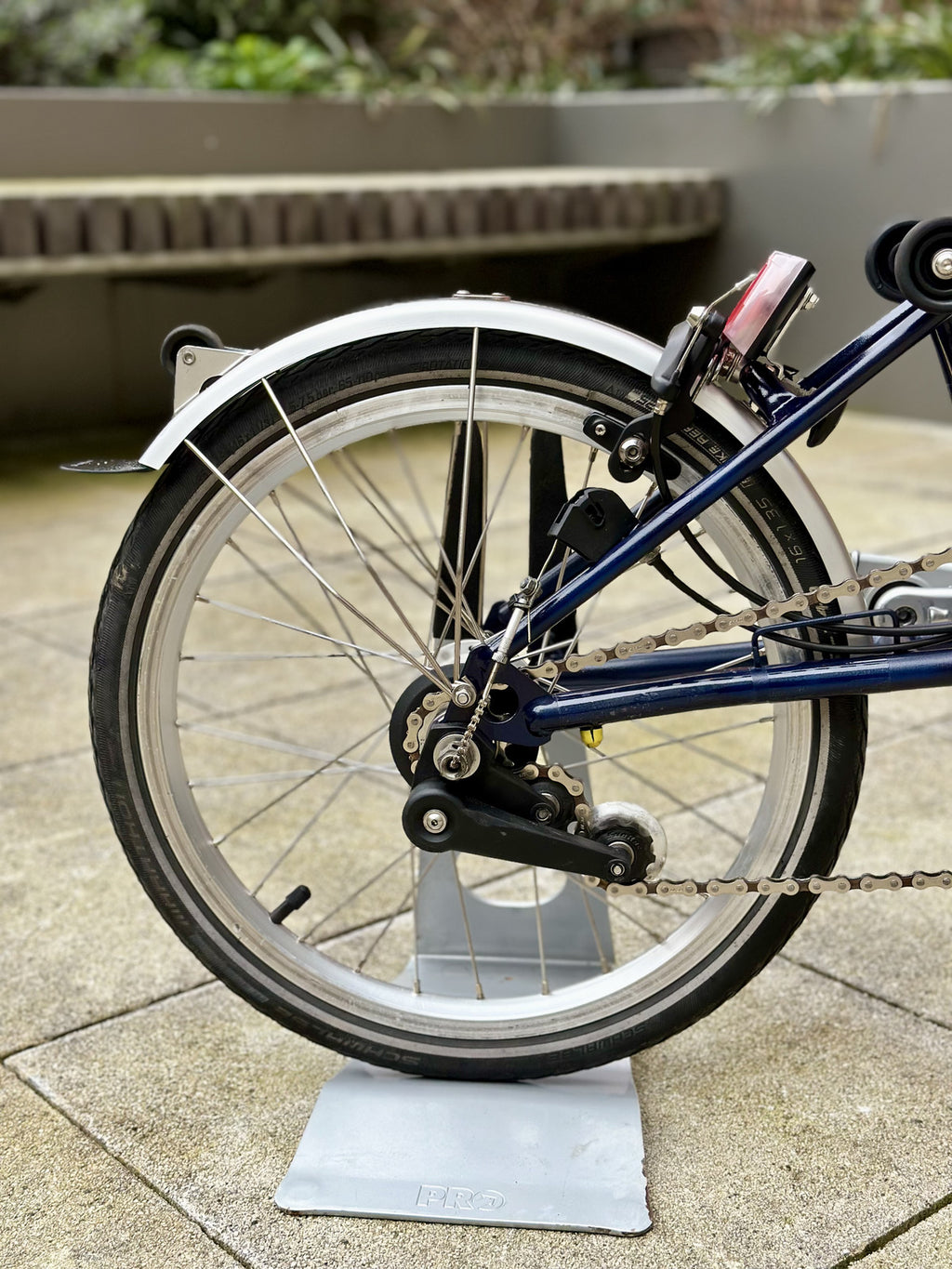 Brompton C Line 3 Speed H3L 2021 Folding bicycle in Navy - Top Condition