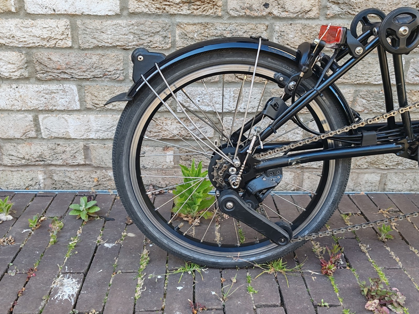 2024 Brompton P Line 12 Speed Midnight Black H Bar Low Mileage