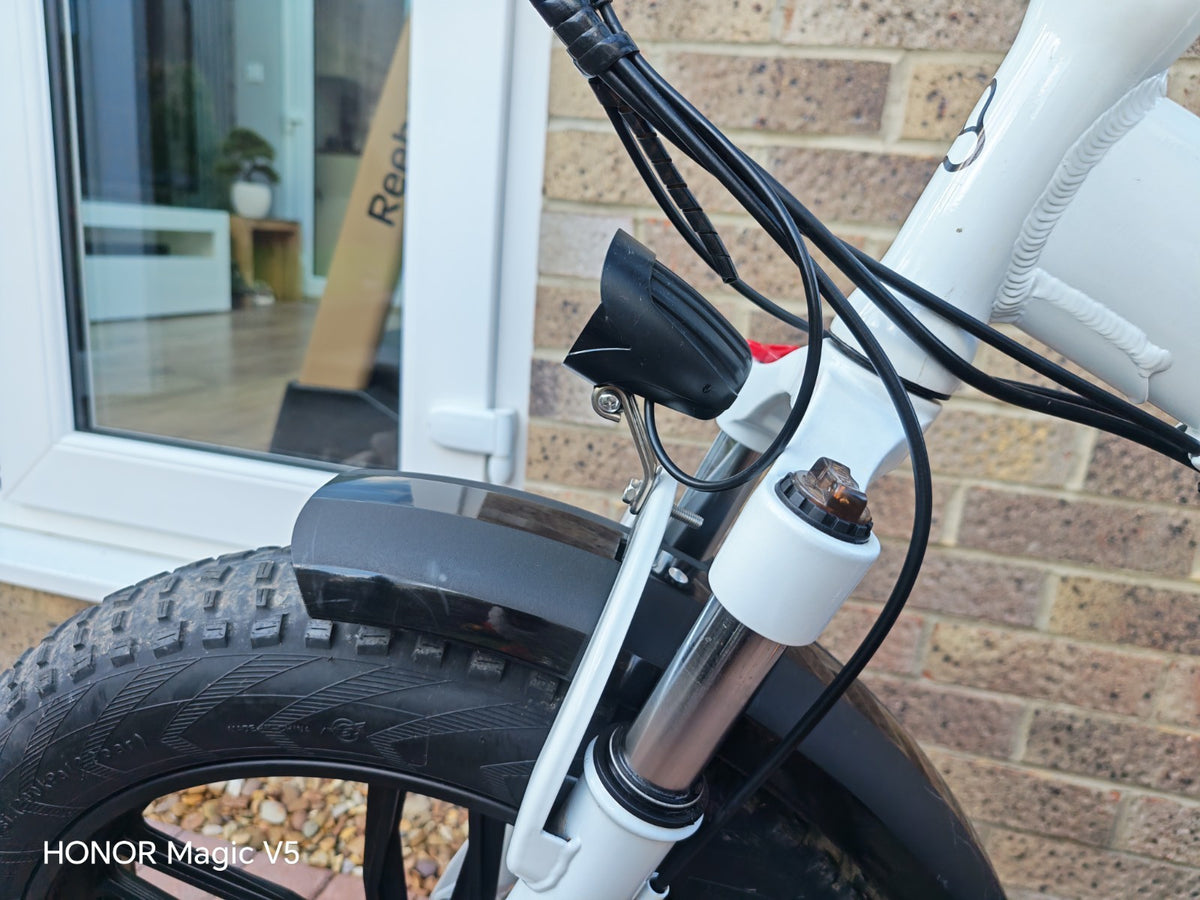 Hygge Vester Foldable Bike Heron White