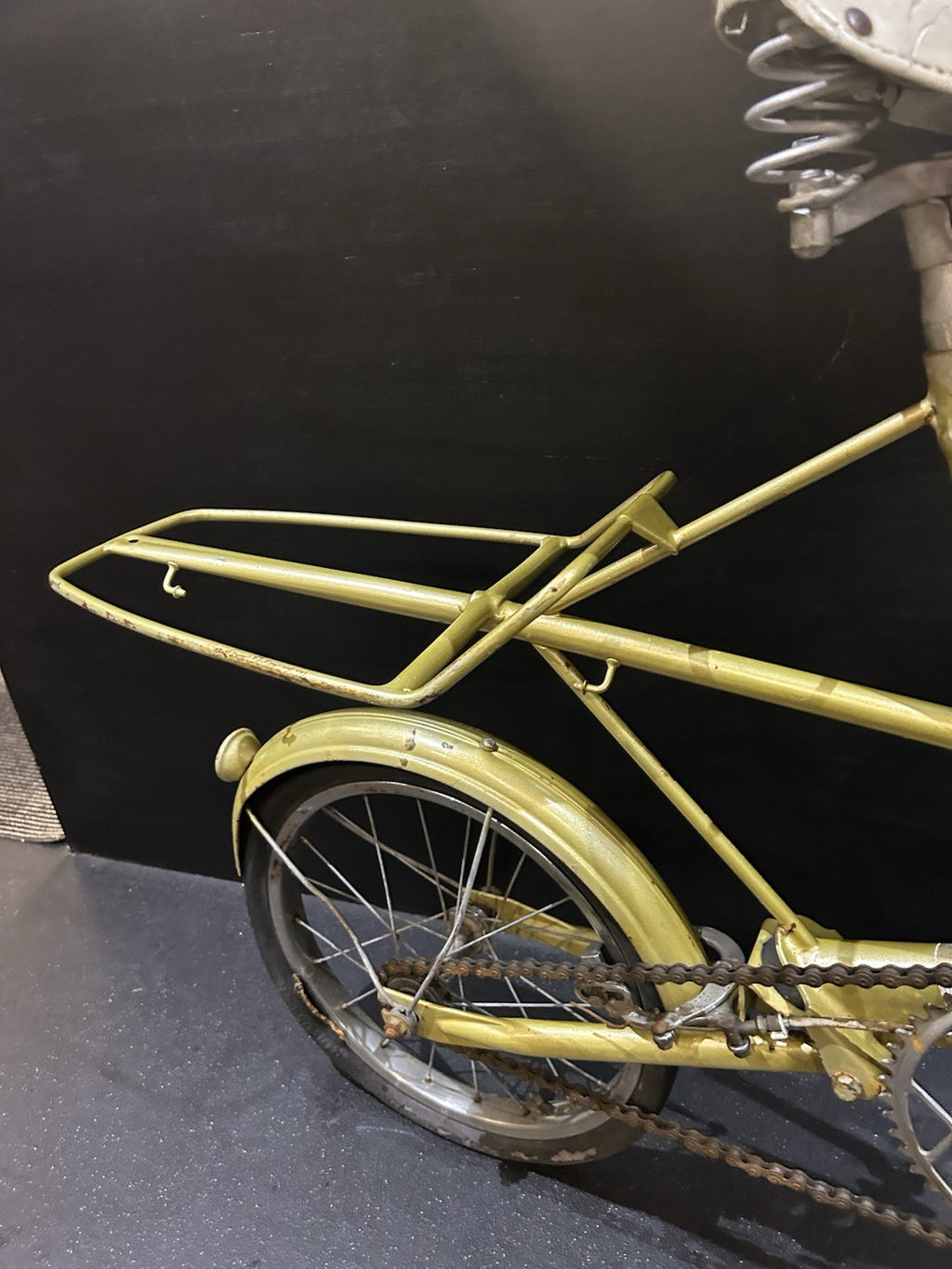 Moulton Mini Folding Bike 16in 1972 Steel 1 Speed Rack Mudguards Caliper