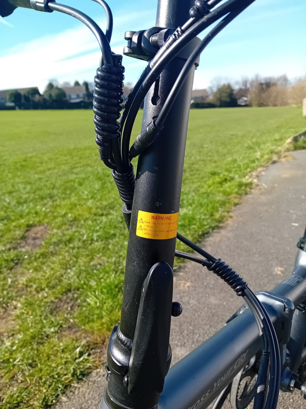 ADO Air 20S Folding Hybrid Bike 20" Carbon Belt Drive Chargeable