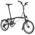 Brompton P Line 4-Speed - Mid Handlebar - Midnight Black - New