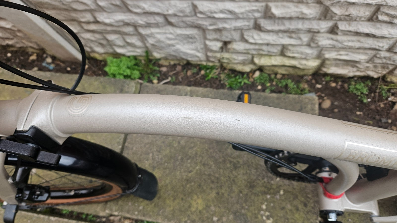 Brompton G Line size S traildust white