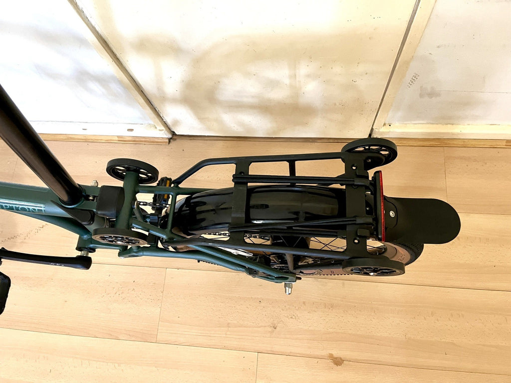 Brompton G Line with Roller Frame - 8-speed, Forest Green, Large