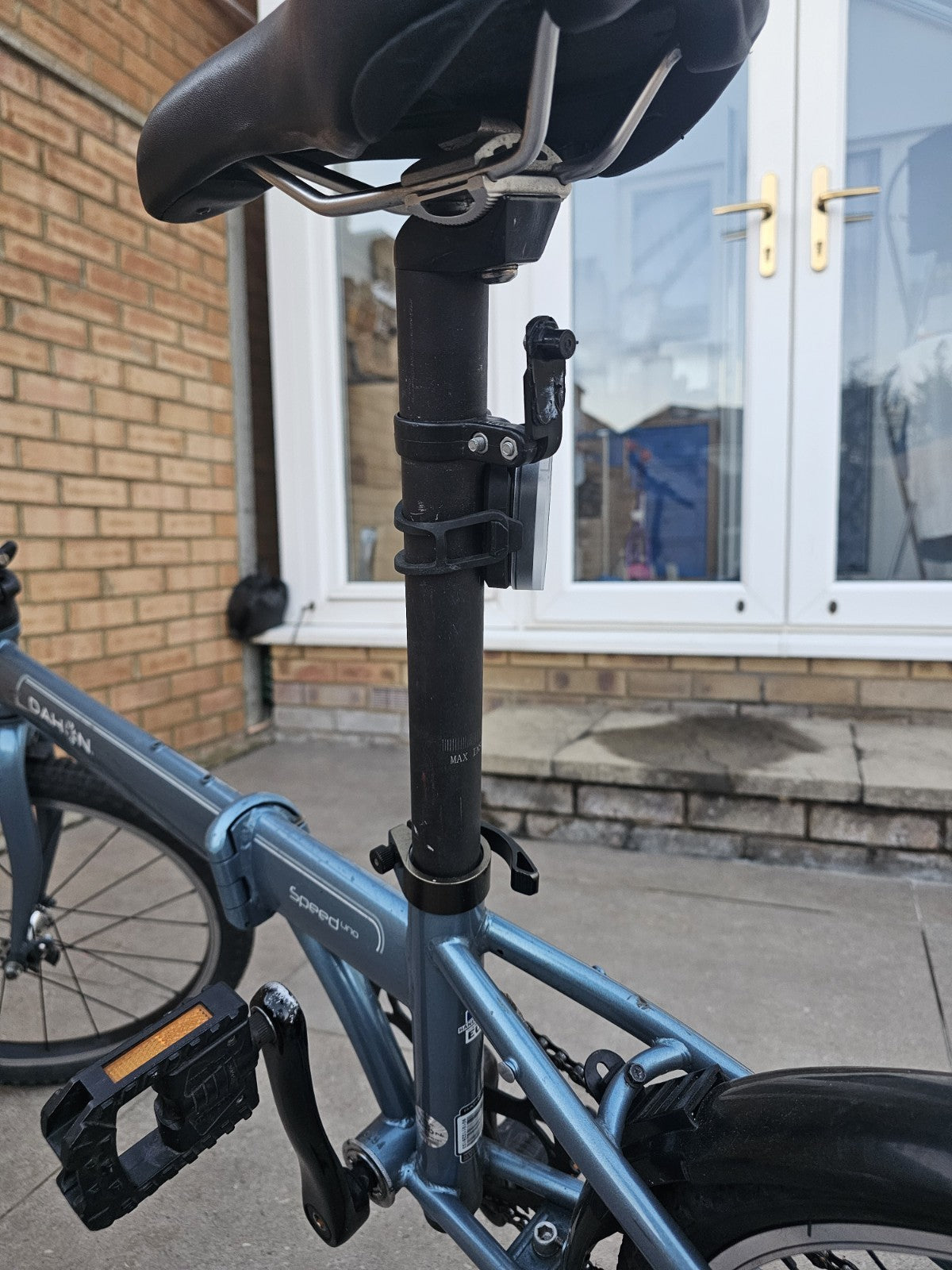 Dahon Speed Uno 20in Folding Bike Blue 1 Speed V-Brakes Flat Bar Great Condition