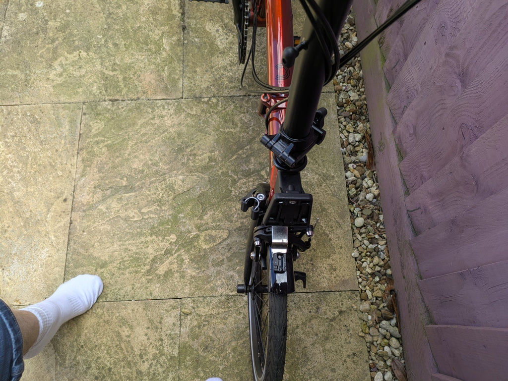 Brompton C Line Explore 2023 Black Flame Lacquer High-Speed 6-Speed 11kg