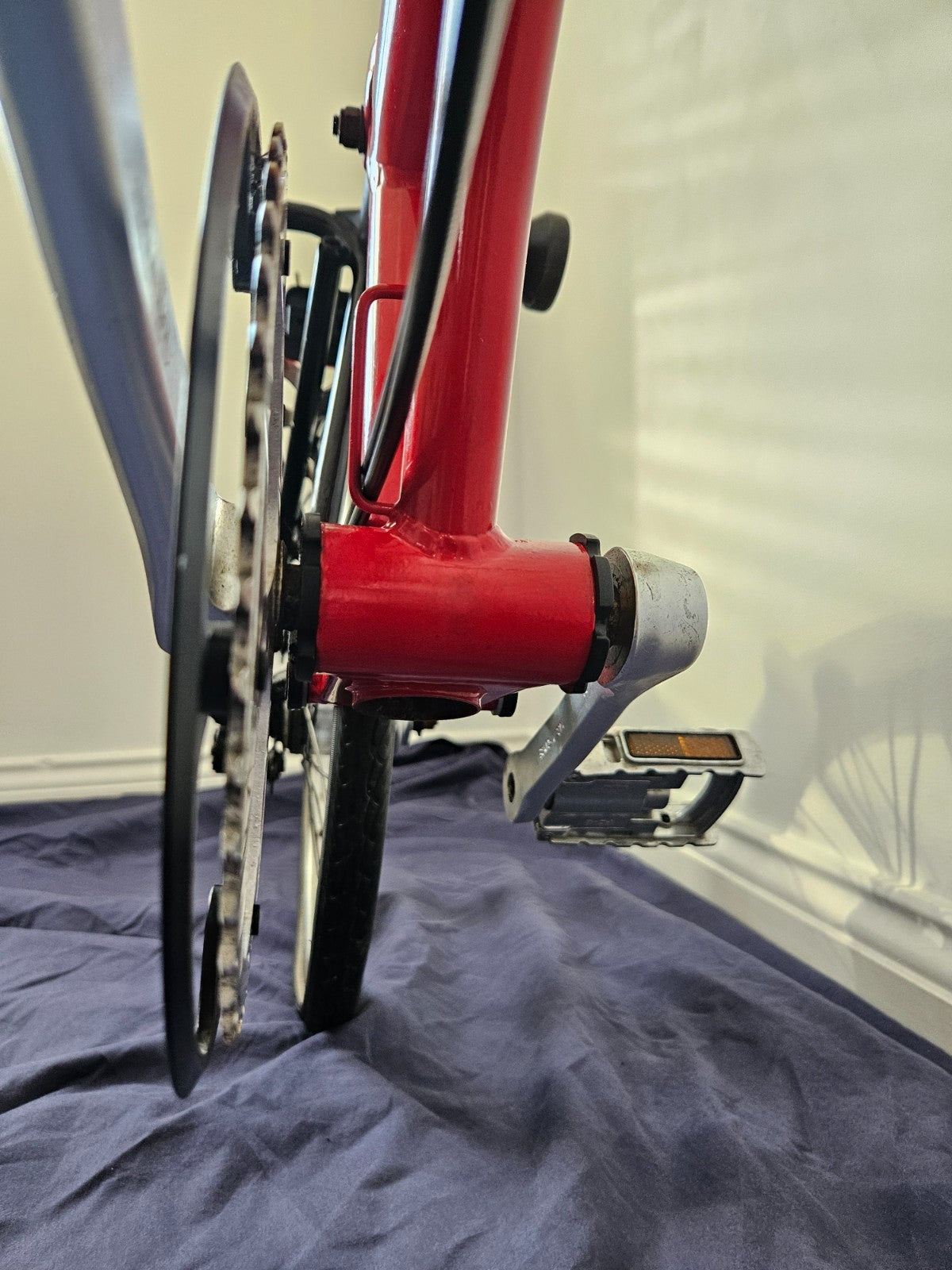 Brompton Vintage Project for restoration - Red - 1997