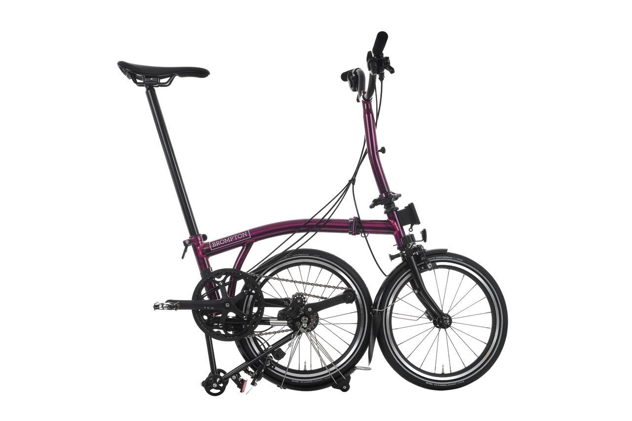 Brompton P line 4 Speed Amethyst Lacquer Mid - M4L - RRP £2539 - World Delivery