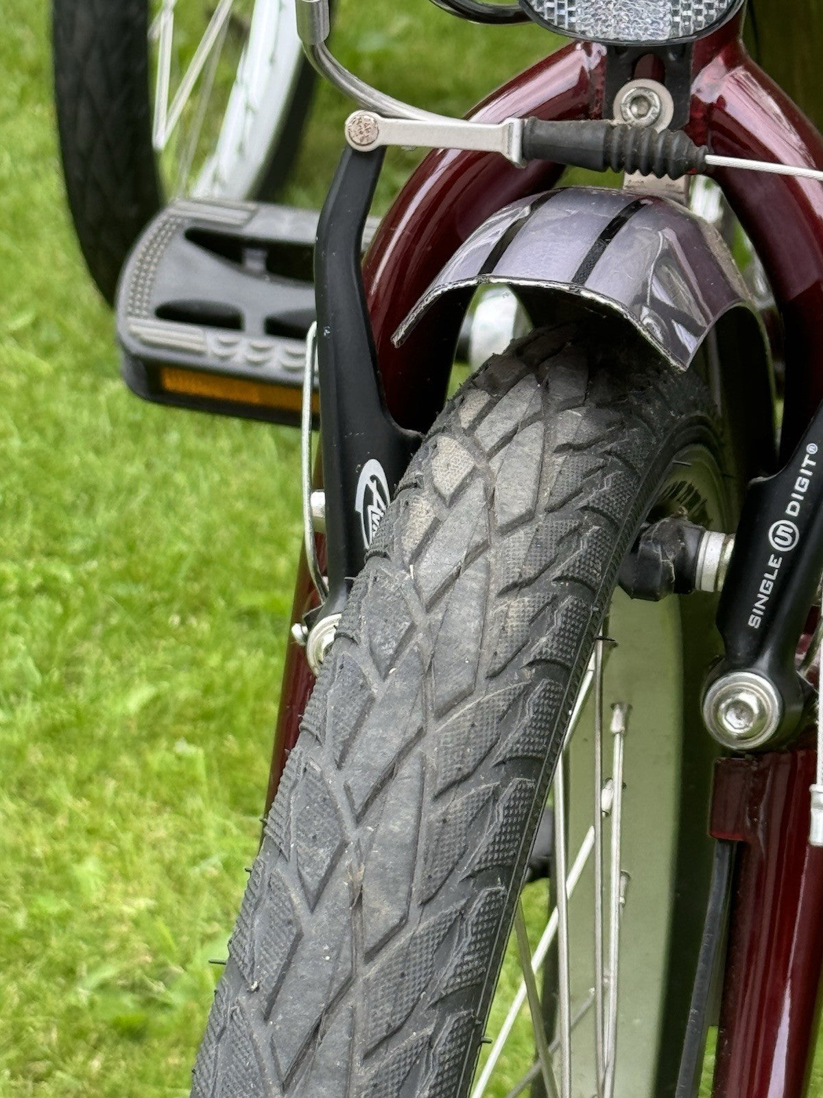 Pashley Tri-1 Folding Trike Burgundy Red - Excellent Condition